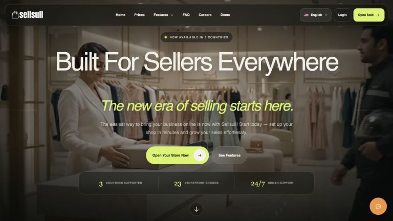 Sellsull – Best e-commerce builder for Bangladesh website