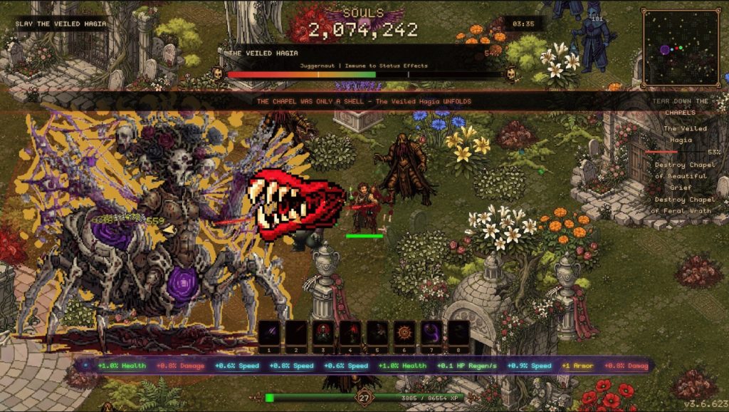 CODEX MORTIS gameplay still from its official Steam gallery