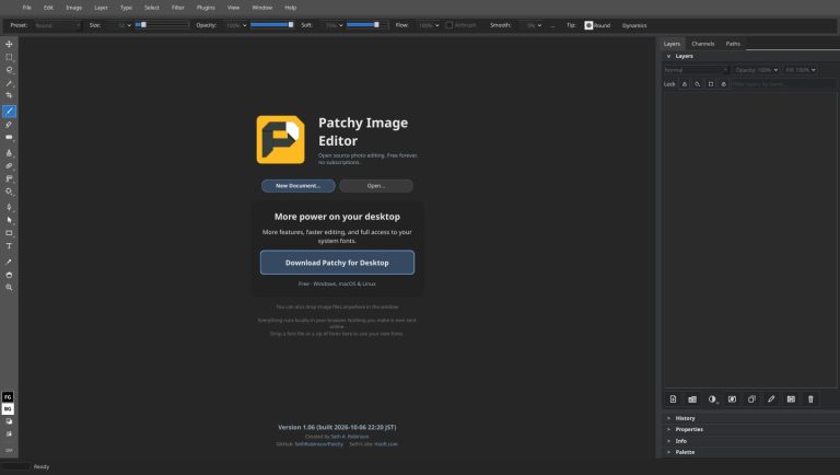 Patchy tackles the part of image editing where PSD files usually break official project page captured by CoderHype on October 6, 2026